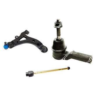 Mevotech® - Original Grade™ Front Passenger Side Lower Control Arm with Ball Joint and Tie Rod End Kit