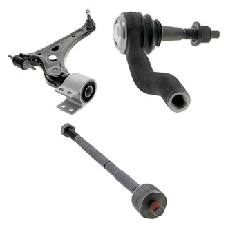 Mevotech® - Original Grade™ Front Passenger Side Lower Control Arm with Ball Joint and Tie Rod End Kit