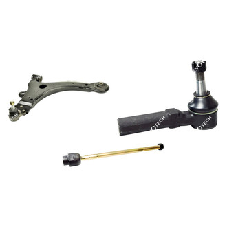 Mevotech® - Original Grade™ Front Passenger Side Lower Control Arm with Ball Joint and Tie Rod End Kit