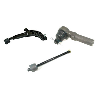 Mevotech® - Original Grade™ Front Passenger Side Lower Control Arm with Ball Joint and Tie Rod End Kit