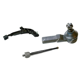 Mevotech® - Original Grade™ Front Passenger Side Lower Control Arm with Ball Joint and Tie Rod End Kit