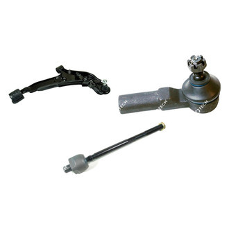 Mevotech® - Original Grade™ Front Passenger Side Lower Control Arm with Ball Joint and Tie Rod End Kit