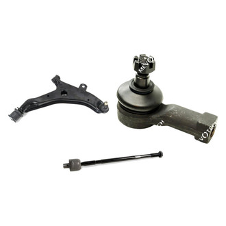 Mevotech® - Original Grade™ Front Passenger Side Lower Control Arm with Ball Joint and Tie Rod End Kit