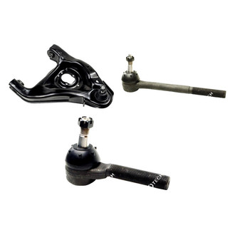 Mevotech® - Original Grade™ Front Passenger Side Lower Control Arm with Ball Joint and Tie Rod End Kit