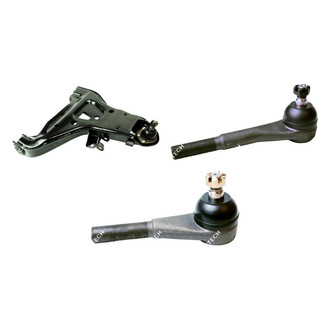 Mevotech® - Original Grade™ Front Passenger Side Lower Control Arm with Ball Joint and Tie Rod End Kit