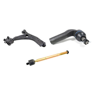 Mevotech® - Original Grade™ Front Passenger Side Lower Control Arm with Ball Joint and Tie Rod End Kit