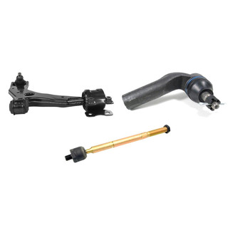 Mevotech® - Original Grade™ Front Passenger Side Lower Control Arm with Ball Joint and Tie Rod End Kit