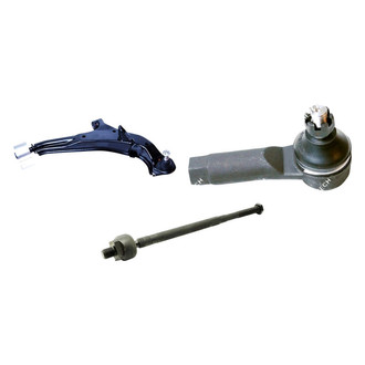 Mevotech® - Original Grade™ Front Passenger Side Lower Control Arm with Ball Joint and Tie Rod End Kit
