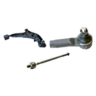 Mevotech® - Original Grade™ Front Passenger Side Lower Control Arm with Ball Joint and Tie Rod End Kit
