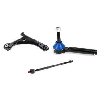 Mevotech® - Original Grade™ Front Passenger Side Lower Control Arm with Ball Joint and Tie Rod End Kit
