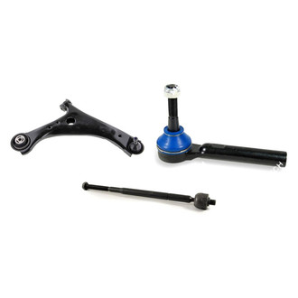 Mevotech® - Original Grade™ Front Passenger Side Lower Control Arm with Ball Joint and Tie Rod End Kit