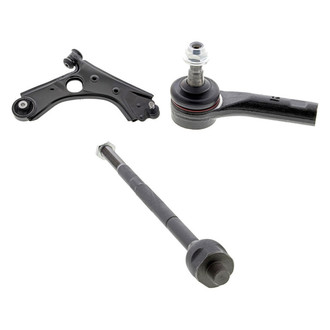 Mevotech® - Original Grade™ Front Passenger Side Lower Control Arm with Ball Joint and Tie Rod End Kit