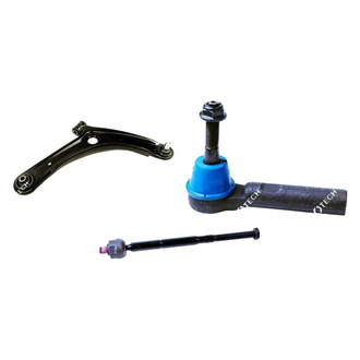 Mevotech® - Original Grade™ Front Passenger Side Lower Control Arm with Ball Joint and Tie Rod End Kit