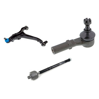Mevotech® - Original Grade™ Front Passenger Side Lower Control Arm with Ball Joint and Tie Rod End Kit