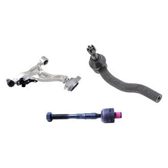 Mevotech® - Original Grade™ Front Passenger Side Lower Control Arm with Ball Joint and Tie Rod End Kit