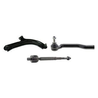Mevotech® - Original Grade™ Front Passenger Side Lower Control Arm with Ball Joint and Tie Rod End Kit