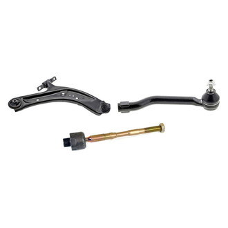 Mevotech® - Original Grade™ Front Passenger Side Lower Control Arm with Ball Joint and Tie Rod End Kit