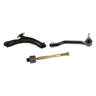 Mevotech® - Original Grade™ Front Passenger Side Lower Control Arm with Ball Joint and Tie Rod End Kit