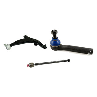 Mevotech® - Original Grade™ Front Passenger Side Lower Control Arm with Ball Joint and Tie Rod End Kit
