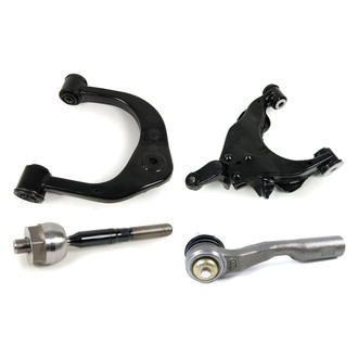 Mevotech® - Supreme™ Front Passenger Side Lower and Upper Control Arm and Tie Rod End Kit