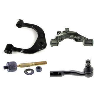 Mevotech® - Original Grade™ Front Passenger Side Lower and Upper Control Arm and Tie Rod End Kit