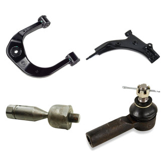 Mevotech® - Original Grade™ Front Passenger Side Lower and Upper Control Arm and Tie Rod End Kit