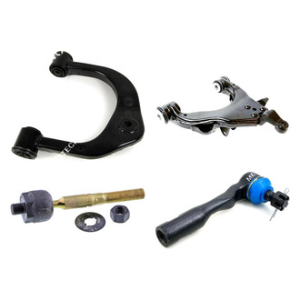 Mevotech® - Original Grade™ Front Passenger Side Lower and Upper Control Arm and Tie Rod End Kit