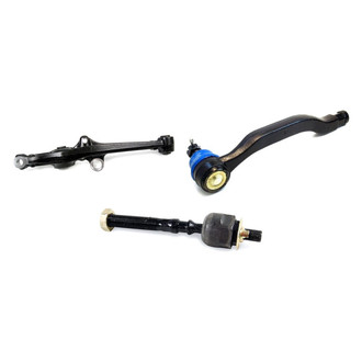 Mevotech® - Supreme™ Front Passenger Side Lower Control Arm and Tie Rod End Kit
