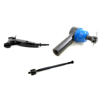 Mevotech® - Supreme™ Front Passenger Side Lower Control Arm and Tie Rod End Kit