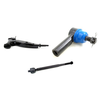 Mevotech® - Supreme™ Front Passenger Side Lower Control Arm and Tie Rod End Kit