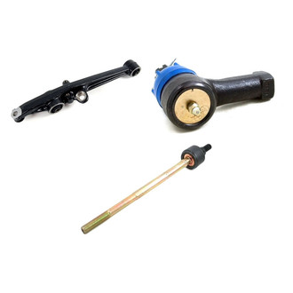 Mevotech® - Supreme™ Front Passenger Side Lower Control Arm and Tie Rod End Kit