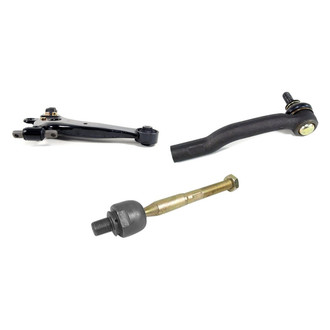 Mevotech® - Supreme™ Front Passenger Side Lower Control Arm and Tie Rod End Kit