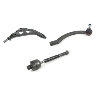 Mevotech® - Supreme™ Front Passenger Side Lower Control Arm and Tie Rod End Kit