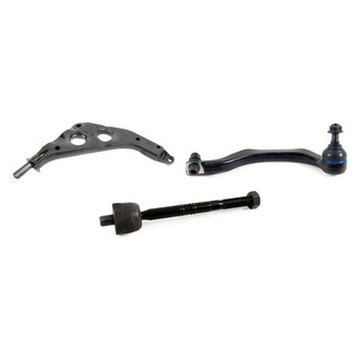 Mevotech® - Supreme™ Front Passenger Side Lower Control Arm and Tie Rod End Kit