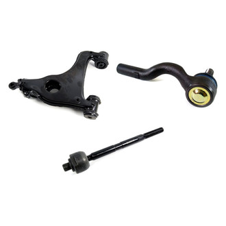 Mevotech® - Supreme™ Front Passenger Side Lower Control Arm and Tie Rod End Kit
