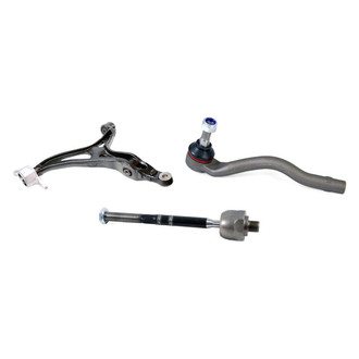 Mevotech® - Supreme™ Front Passenger Side Lower Control Arm and Tie Rod End Kit