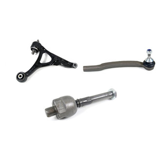 Mevotech® - Supreme™ Front Passenger Side Lower Control Arm and Tie Rod End Kit