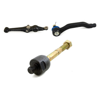 Mevotech® - Supreme™ Front Passenger Side Lower Control Arm and Tie Rod End Kit