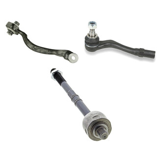 Mevotech® - Supreme™ Front Passenger Side Lower Control Arm and Tie Rod End Kit