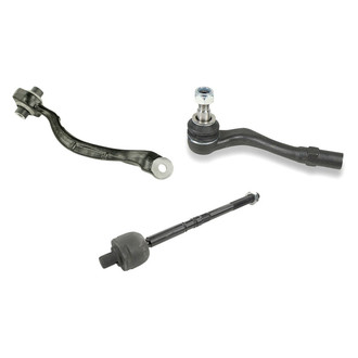 Mevotech® - Supreme™ Front Passenger Side Lower Control Arm and Tie Rod End Kit