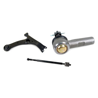 Mevotech® - Supreme™ Front Passenger Side Lower Control Arm and Tie Rod End Kit