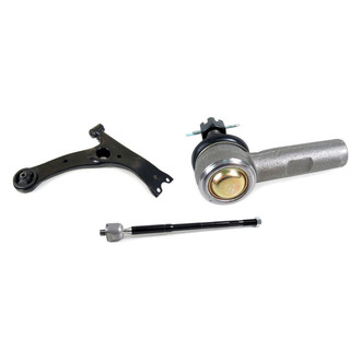 Mevotech® - Supreme™ Front Passenger Side Lower Control Arm and Tie Rod End Kit