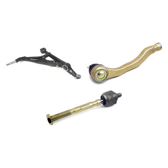 Mevotech® - Supreme™ Front Passenger Side Lower Control Arm and Tie Rod End Kit