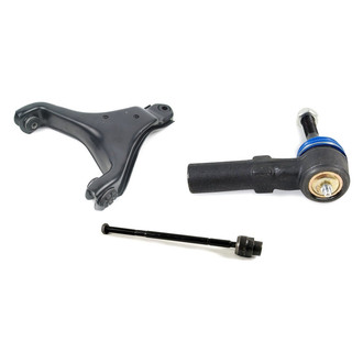 Mevotech® - Supreme™ Front Passenger Side Lower Control Arm and Tie Rod End Kit