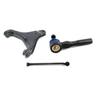 Mevotech® - Supreme™ Front Passenger Side Lower Control Arm and Tie Rod End Kit