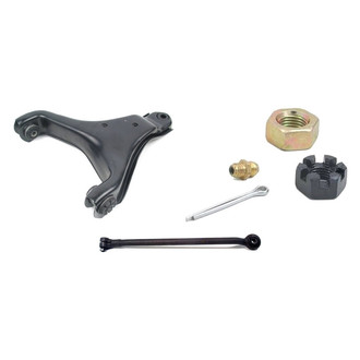 Mevotech® - Supreme™ Front Passenger Side Lower Control Arm and Tie Rod End Kit