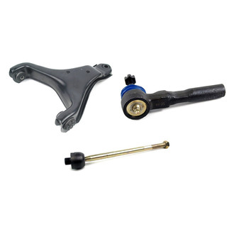 Mevotech® - Supreme™ Front Passenger Side Lower Control Arm and Tie Rod End Kit