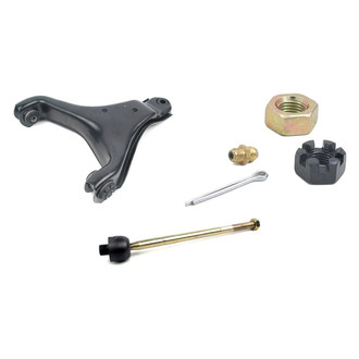 Mevotech® - Supreme™ Front Passenger Side Lower Control Arm and Tie Rod End Kit