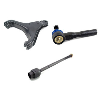 Mevotech® - Supreme™ Front Passenger Side Lower Control Arm and Tie Rod End Kit