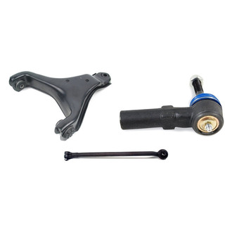 Mevotech® - Supreme™ Front Passenger Side Lower Control Arm and Tie Rod End Kit